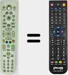 Telecomando sostituto di XBox 360 Universal Media Remote (XBOX360-Universal)