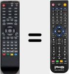 Telecomando sostituto di RC53ATVDVD