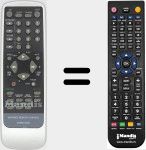 Telecomando sostituto di MV-076R0CH540