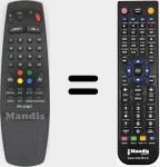 Telecomando sostituto di MV-PR3780T