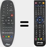 Telecomando sostituto di MV-RN3200G