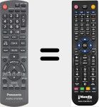 Telecomando sostituto di Audio System (N2QAYB000500)