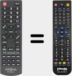 Telecomando sostituto di NS-RC4NA-14