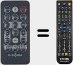 Telecomando sostituto di R-ES6113