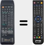 Telecomando sostituto di R125-RDS