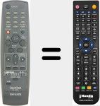 Telecomando sostituto di RC-8VR09