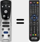 Telecomando sostituto di RC-DV310