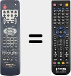 Telecomando sostituto di RC5300SR