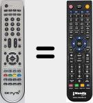 Telecomando sostituto di RC6121