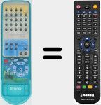 Telecomando sostituto di RC867