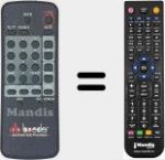 Telecomando sostituto di REMCON1642