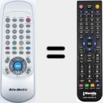 Telecomando sostituto di RM-EB