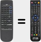 Telecomando sostituto di RM-SED3SU