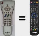 Telecomando sostituto di GA152WJSA (RRMCGA152WJSA)