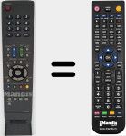 Telecomando sostituto di GA549WJSA (RRMCGA549WJSA)