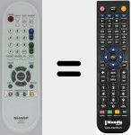 Telecomando sostituto di GA626WJSA