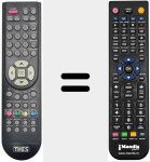 Telecomando sostituto di REMCON1170