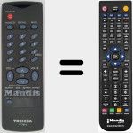 Telecomando sostituto di CT-814