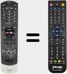 Telecomando sostituto di CT90366