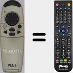 Telecomando sostituto di U3-800R