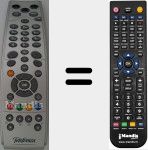 Telecomando sostituto di URC39860