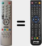 Telecomando sostituto di RC2240 (20216219)