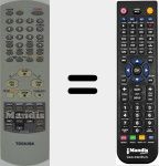 Telecomando sostituto di WC-FM2