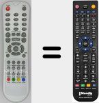 Telecomando sostituto di LCD KZG-108