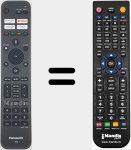 Telecomando sostituto di RC44255 (30120852)