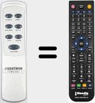 Telecomando sostituto di CHRC-052