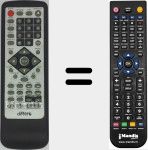 Telecomando sostituto di DIF002