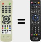 Telecomando sostituto di DTN-00510