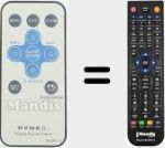 Telecomando sostituto di DX-DPF7-10