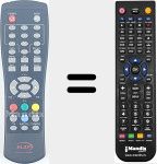 Telecomando sostituto di ELA001