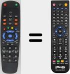 Telecomando sostituto di HD-5000
