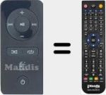 Telecomando sostituto di LOG007