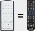 Telecomando sostituto di Media Adapter To Tv