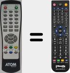 Telecomando sostituto di Mini DT 12 C