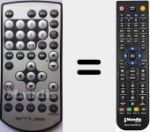 Telecomando sostituto di Muse001