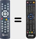 Telecomando sostituto di ODE706