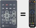 Telecomando sostituto di PINNA001