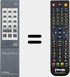 Telecomando sostituto di RD-113