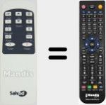 Telecomando sostituto di REMCON1587