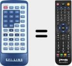 Telecomando sostituto di REMCON1693