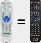 Telecomando sostituto di REMCON1746