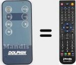 Telecomando sostituto di REMCON1750