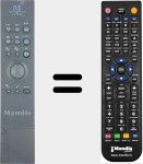 Comandament a dist&agrave;ncia substitut de REMCON1775