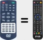 Telecomando sostituto di REMCON1875