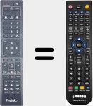 Telecomando sostituto di REMCON1896