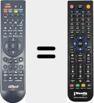 Telecomando sostituto di REMCON1916